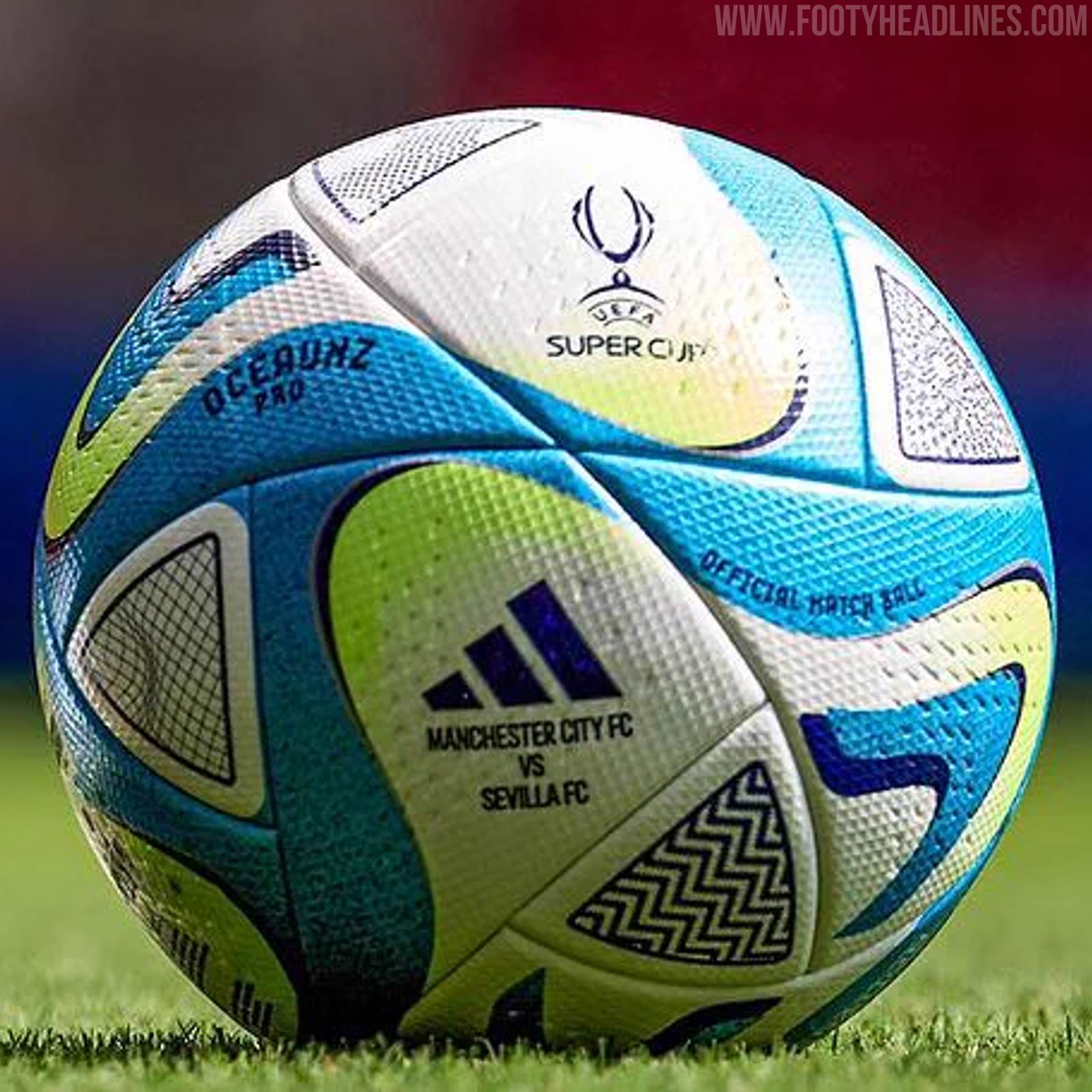 Adidas 2023 UEFA Super Cup Ball Released Footy Headlines